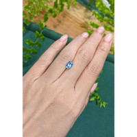 1.42 Ct. Swiss Blue Topaz from Brazil Life Style