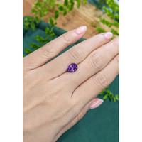 1.72 Ct. Purple Amethyst from Brazil Life Style