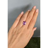 2.88 Ct. Purple Amethyst from Brazil Life Style