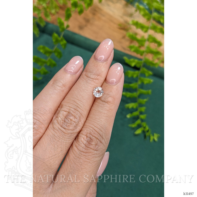 0.83 Ct. Peach Morganite from Brazil
