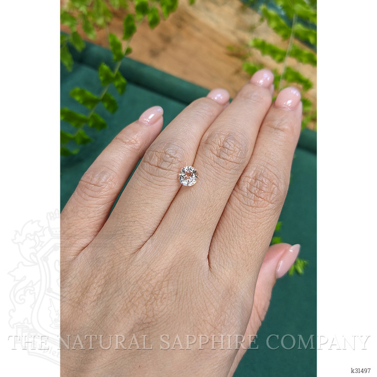 0.83 Ct. Peach Morganite from Brazil