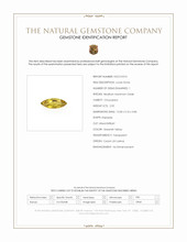 2.50 Ct. Chrysoberyl from Ceylon (Sri Lanka) Scan Report