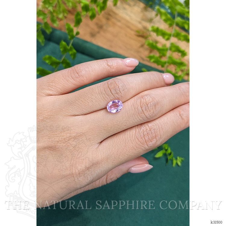 1.44 Ct. Pinkish Purple Amethyst from Brazil