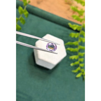 1.44 Ct. Pinkish Purple Amethyst from Brazil Life Style