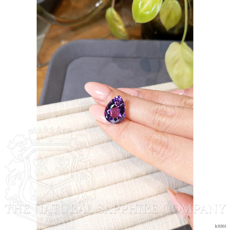 8.72 Ct. Purple Amethyst from Brazil