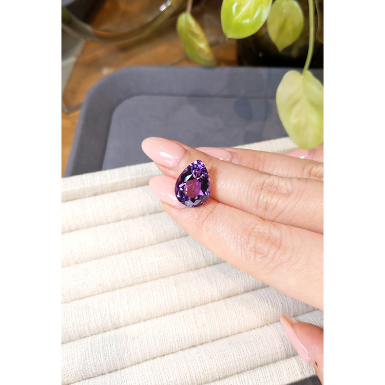 8.72 Ct. Purple Amethyst from Brazil