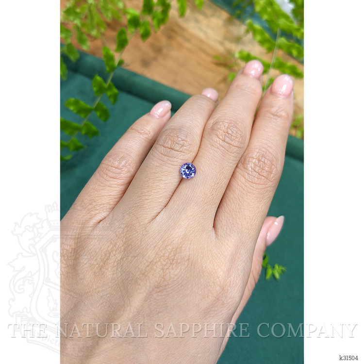 0.69 Ct. Violetish Blue Tanzanite from Tanzania