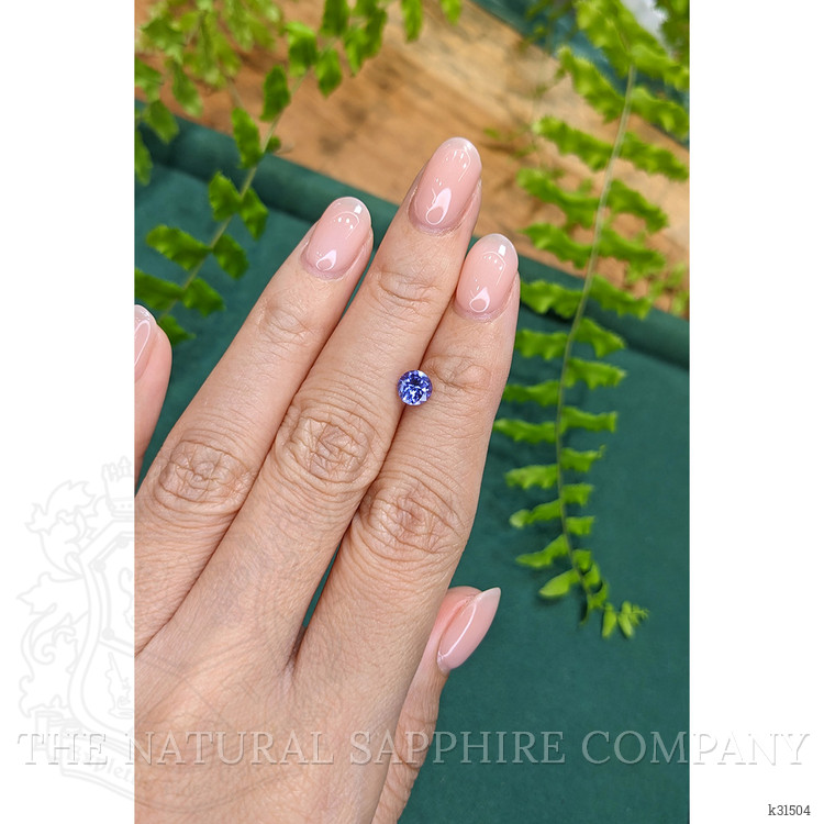 0.69 Ct. Violetish Blue Tanzanite from Tanzania