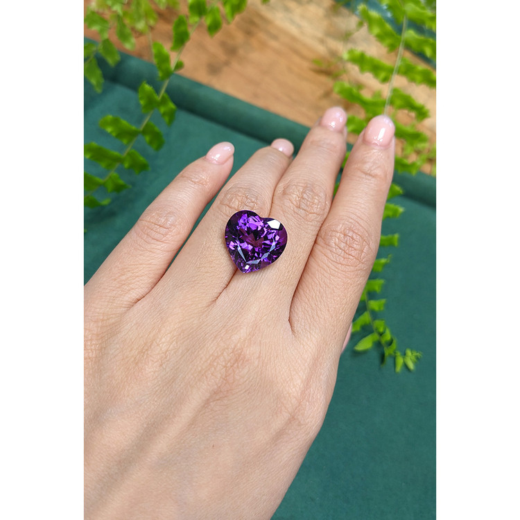 11.54 Ct. Purple Amethyst from Brazil