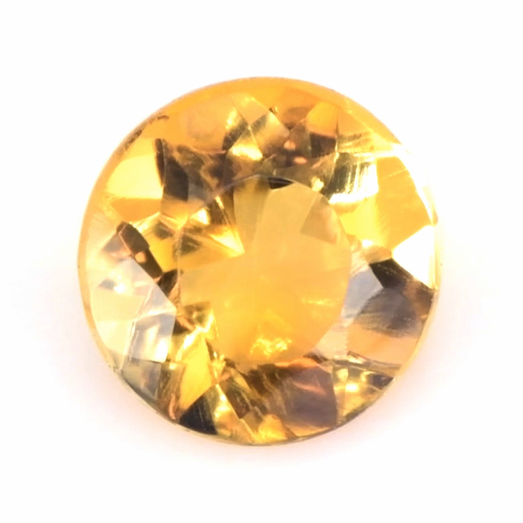 1.24 Ct. Orangish Yellow Citrine from Brazil