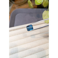8.54 Ct. Swiss Blue Topaz from Brazil Life Style