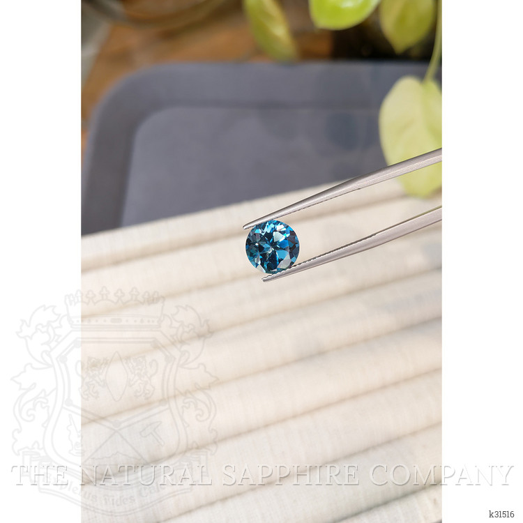 3.34 Ct. London Blue Topaz from Brazil