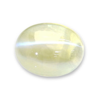7.18 Ct. Yellowish Green Cabochon Chrysoberyl from Ceylon (Sri Lanka) Video