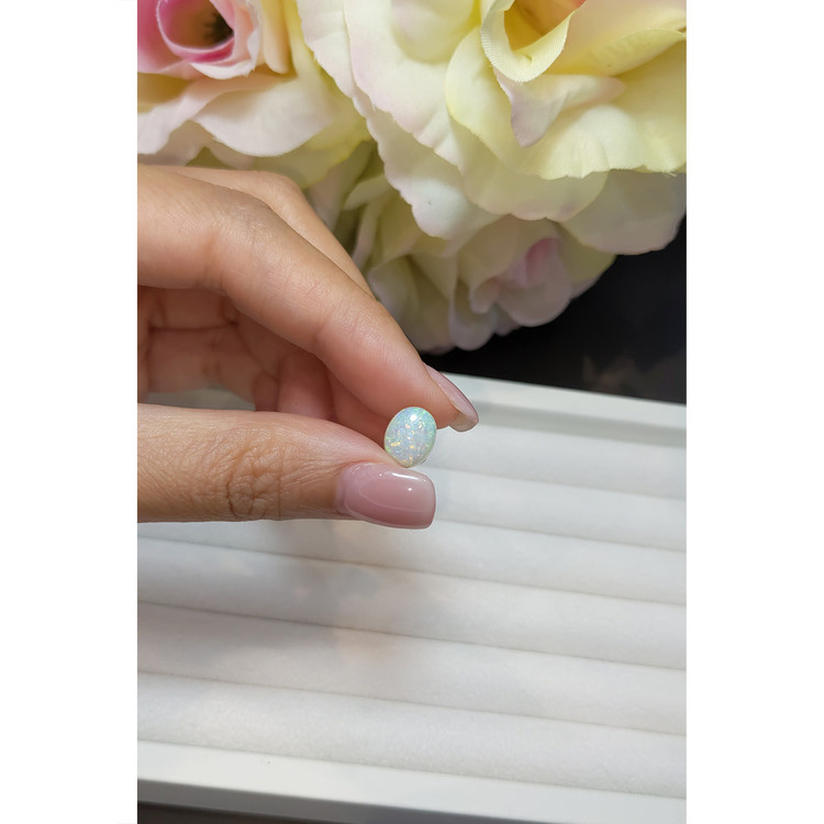 2.05 Ct. Cabochon Crystal/Jelly Opal from Australia