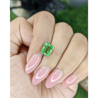 2.48 Ct. Tsavorite Garnet from Tanzania Life Style
