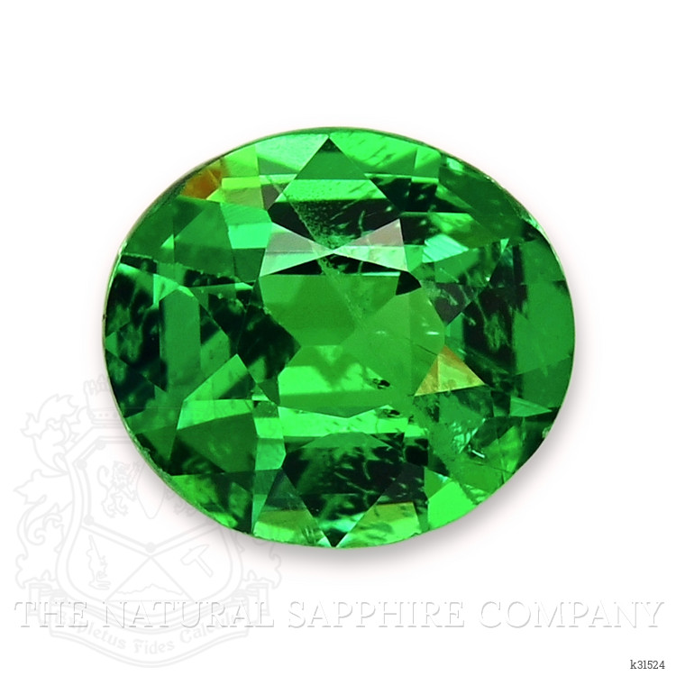0.85 Ct. Tsavorite Garnet from Tanzania