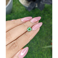 0.85 Ct. Tsavorite Garnet from Tanzania Life Style