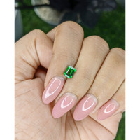 0.87 Ct. Tsavorite Garnet from Tanzania Life Style