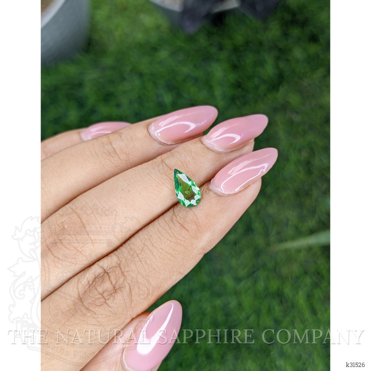 1.03 Ct. Tsavorite Garnet from Tanzania