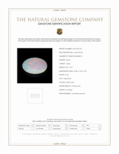 0.67 Ct. Cabochon Crystal/Jelly Opal from Australia Scan Report