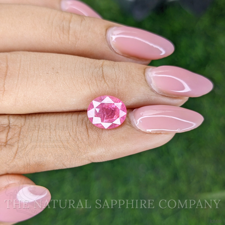 3.03 Ct. Pink Spinel from Tanzania
