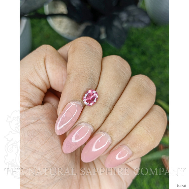 1.20 Ct. Purplish Pink Spinel from Tanzania