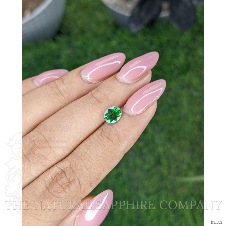 1.03 Ct. Tsavorite Garnet from Tanzania