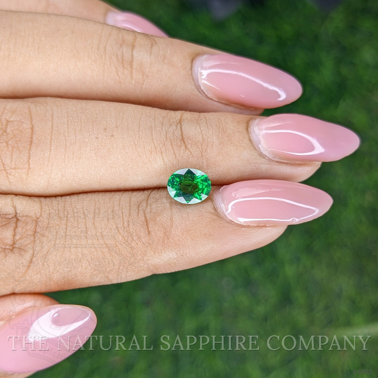 1.03 Ct. Tsavorite Garnet from Tanzania