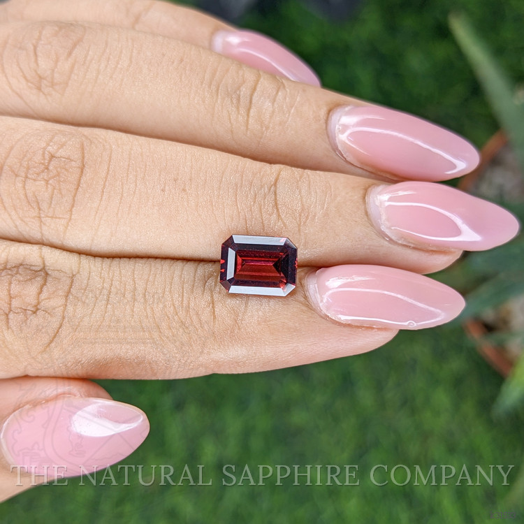 2.42 Ct. Red Garnet from Tanzania