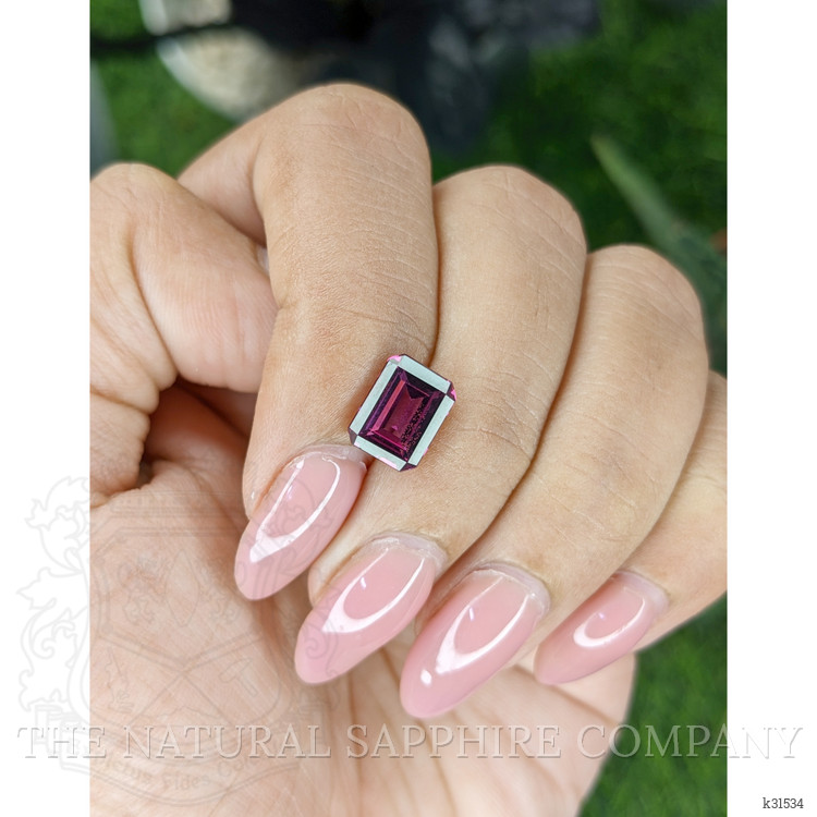 2.76 Ct. Purplish Pink Garnet from Tanzania