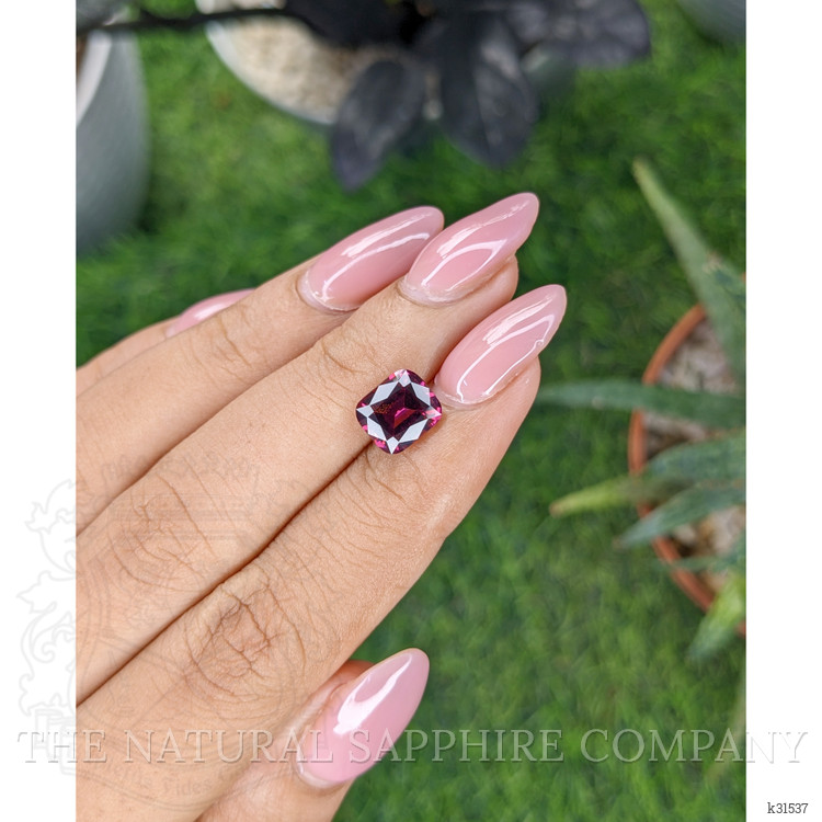 2.65 Ct. Purplish Pink Garnet from Tanzania