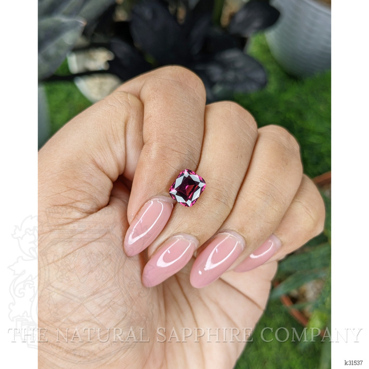 2.65 Ct. Purplish Pink Garnet from Tanzania