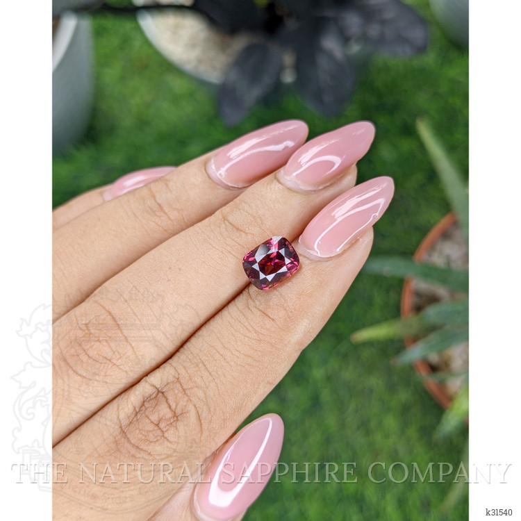 2.65 Ct. Purplish Pink Garnet from Tanzania