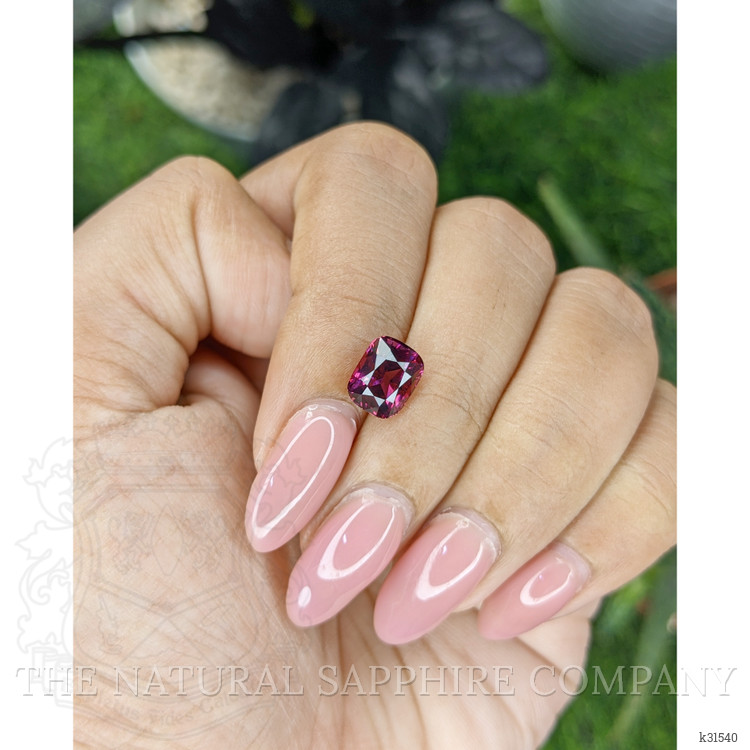 2.65 Ct. Purplish Pink Garnet from Tanzania