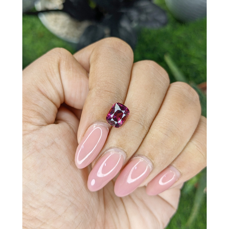 2.65 Ct. Purplish Pink Garnet from Tanzania