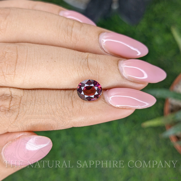 2.68 Ct. Purplish Pink Garnet from Tanzania