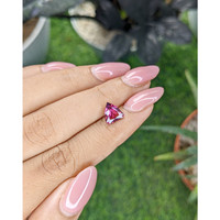 1.88 Ct. Purplish Pink Garnet from Tanzania Life Style