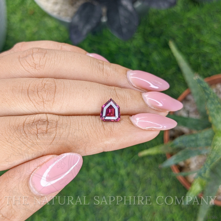 2.31 Ct. Purplish Pink Garnet from Tanzania