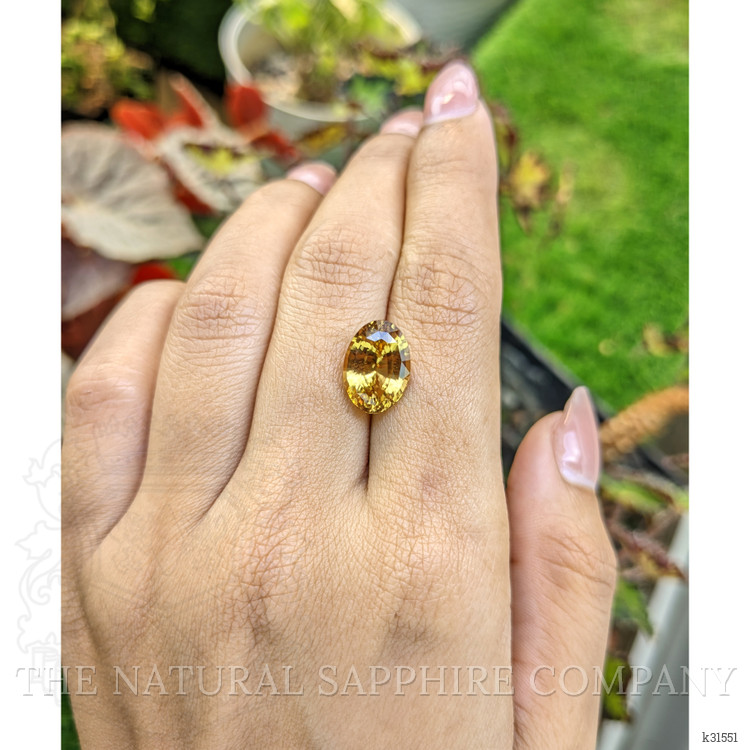 6.22 Ct. Golden Brown Sinhalite from Ceylon (Sri Lanka)
