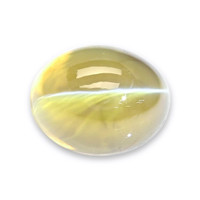 2.33 Ct. Greenish Yellow Cabochon Chrysoberyl from Tanzania Video