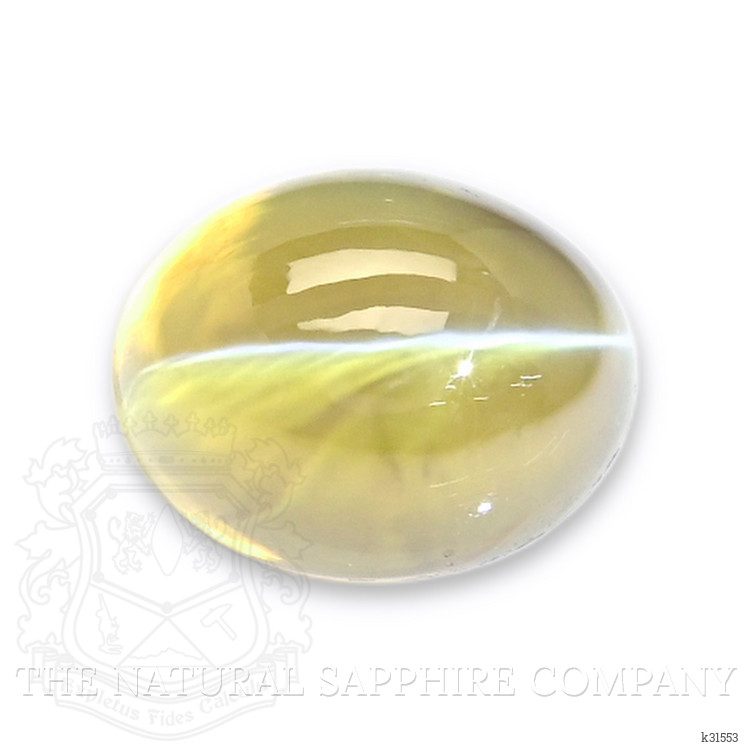 2.33 Ct. Greenish Yellow Cabochon Chrysoberyl from Tanzania