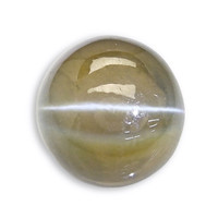2.12 Ct. Yellowish Green Cabochon Chrysoberyl from Tanzania Video