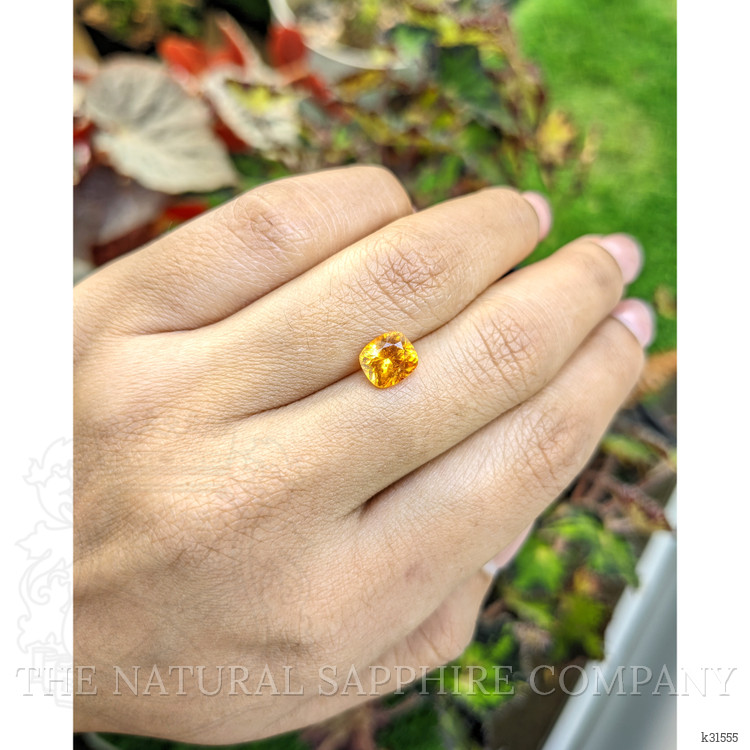 1.67 Ct. Orange Spessartite Garnet from Namibia