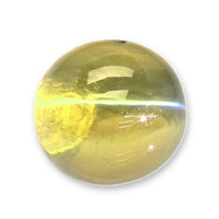 2.02 Ct. Yellowish Green Cabochon Chrysoberyl from Madagascar Video