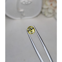 1.57 Ct. Greenish Yellow Chrysoberyl from Ceylon (Sri Lanka) Life Style