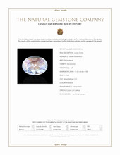 4.29 Ct. Rainbow Moonstone from Ceylon (Sri Lanka) Scan Report