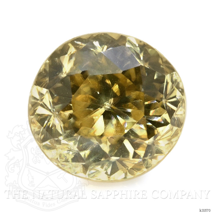 4.65 Ct. Brownish Yellow Zircon from Ceylon (Sri Lanka)