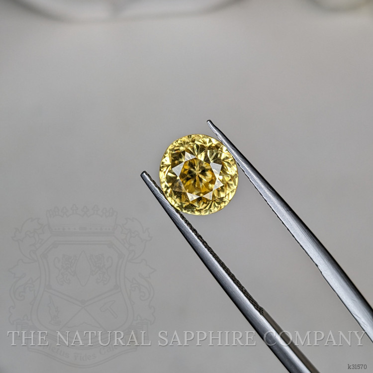 4.65 Ct. Brownish Yellow Zircon from Ceylon (Sri Lanka)