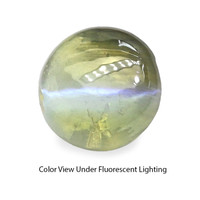 0.49 Ct. Cabochon Alexandrite from Ceylon (Sri Lanka) Video