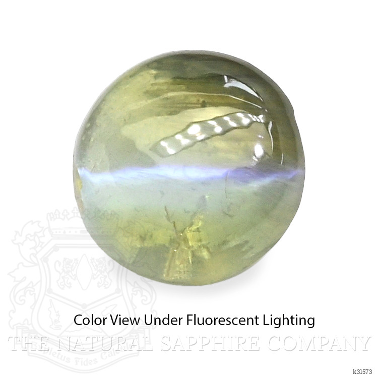 0.49 Ct. Cabochon Alexandrite from Ceylon (Sri Lanka)